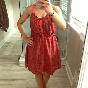3/$15 Coral/pink casual dress